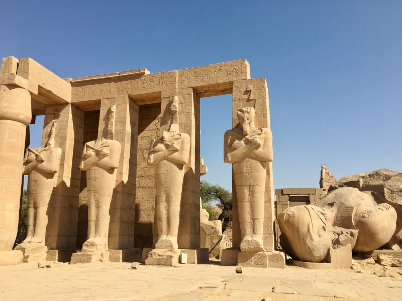 大王ラムセス2世の葬祭殿ラムセウム！古代エジプト最大最強のファラオ 