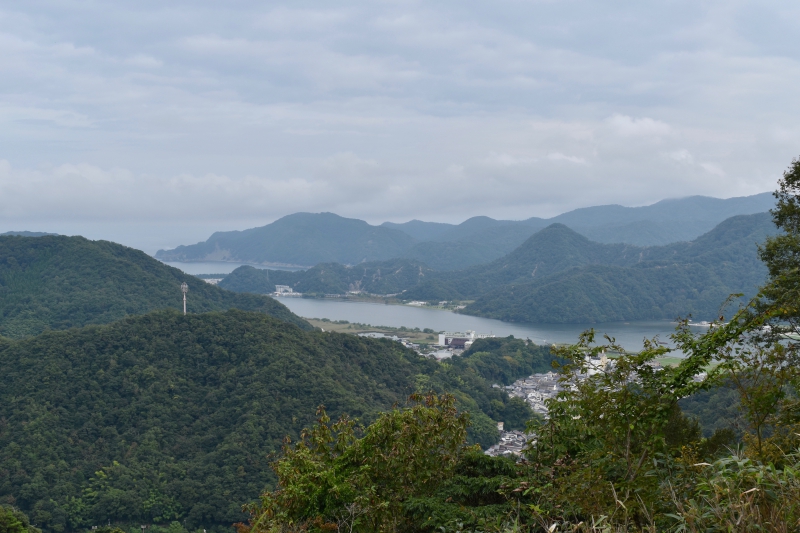 城崎温泉リゾバ_観光地紹介_大師山ハイキング_ロープウェイ頂上からの風景