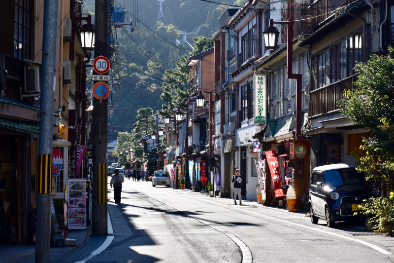 城崎温泉の温泉街_リゾートバイト_観光風景