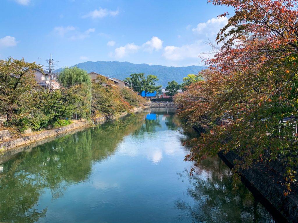 京都パワースポット巡りの一人旅_岡崎疏水