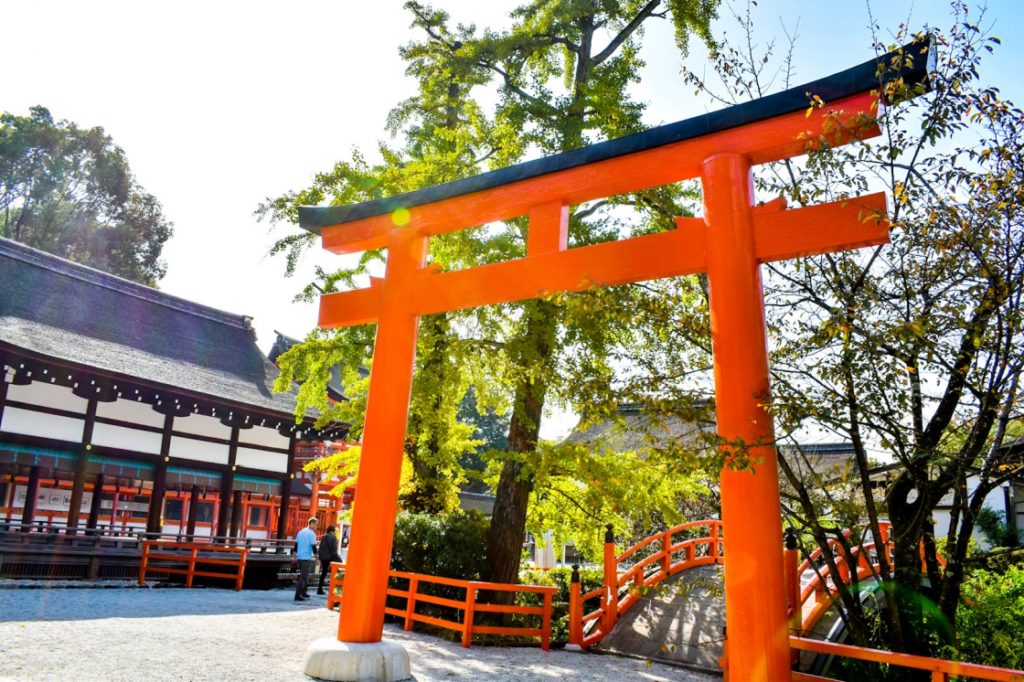 京都パワースポット巡りの一人旅_下鴨神社