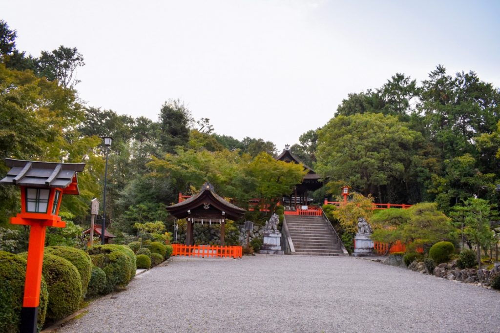 京都パワースポット巡りの一人旅_建勲神社