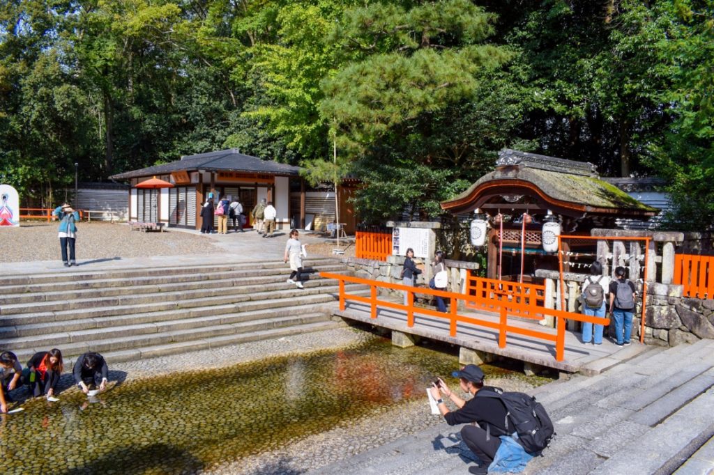 京都パワースポット巡りの一人旅_下鴨神社