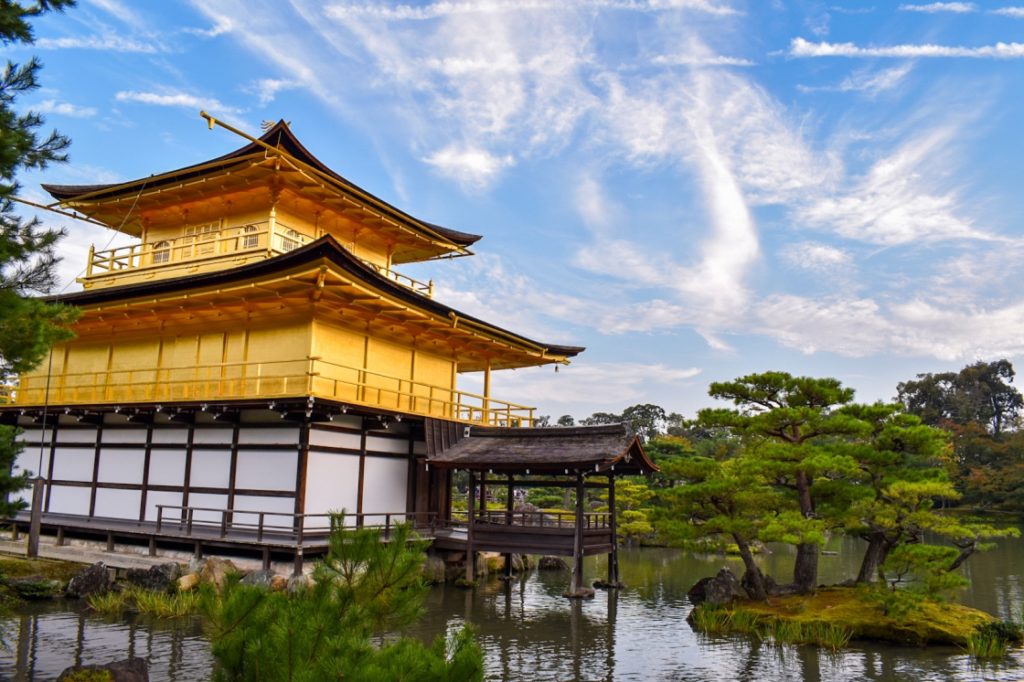 京都パワースポット巡りの一人旅_金閣寺（鹿苑寺）