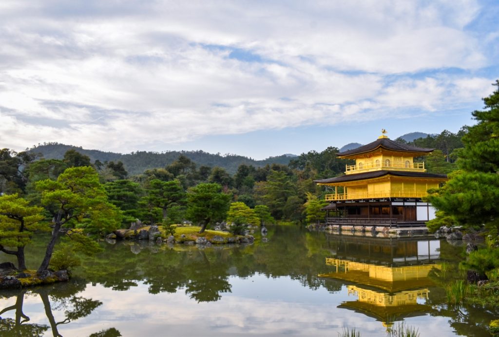 京都パワースポット巡りの一人旅_金閣寺（鹿苑寺）