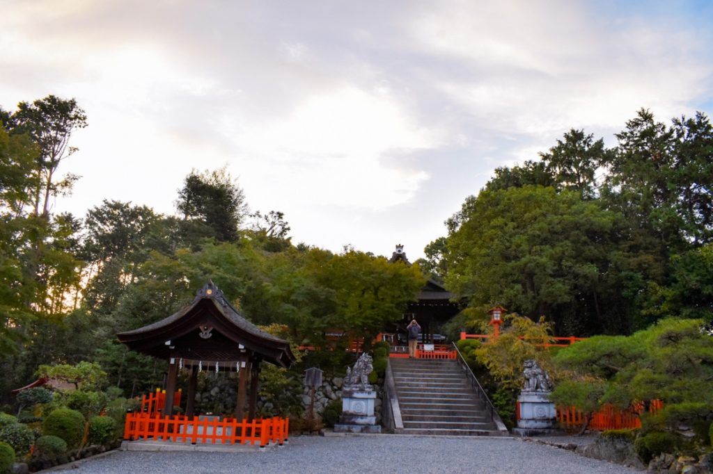 京都パワースポット巡りの一人旅_建勲神社