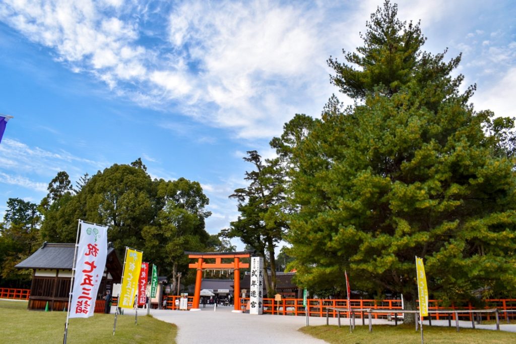 京都パワースポット巡りの一人旅_上賀茂神社