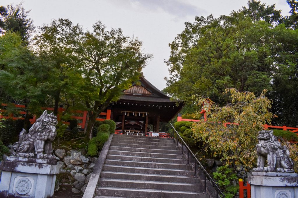 京都パワースポット巡りの一人旅_建勲神社