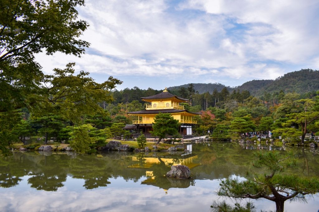 京都パワースポット巡りの一人旅_金閣寺（鹿苑寺）