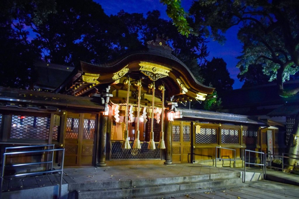 京都パワースポット巡りの一人旅_護王神社