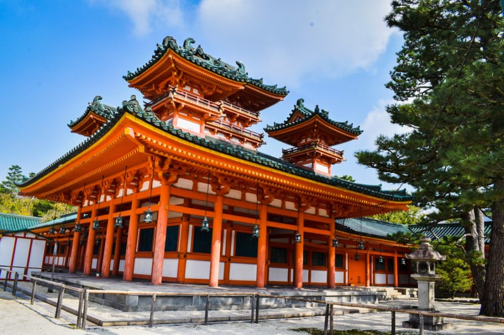 京都パワースポット巡りの一人旅_平安神宮