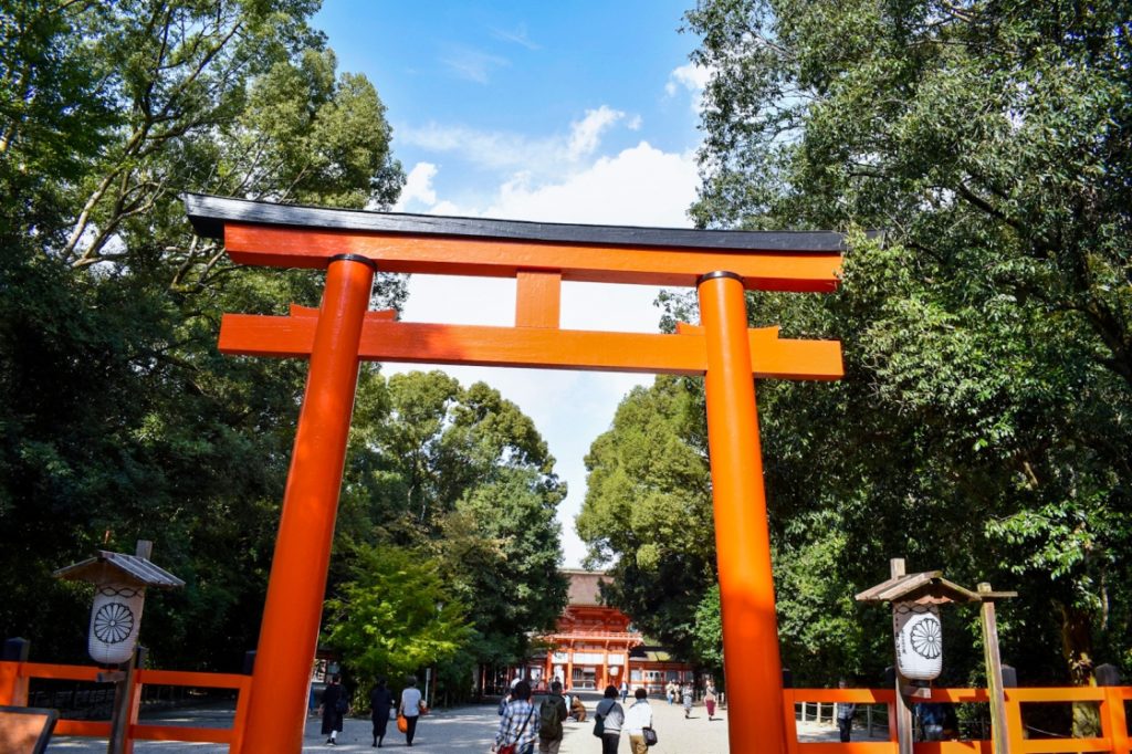 京都パワースポット巡りの一人旅_下鴨神社