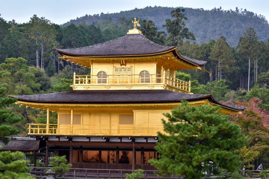 京都パワースポット巡りの一人旅_金閣寺（鹿苑寺）