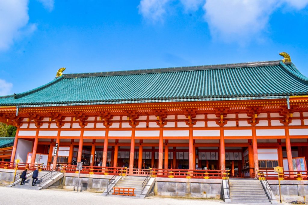京都パワースポット巡りの一人旅_平安神宮