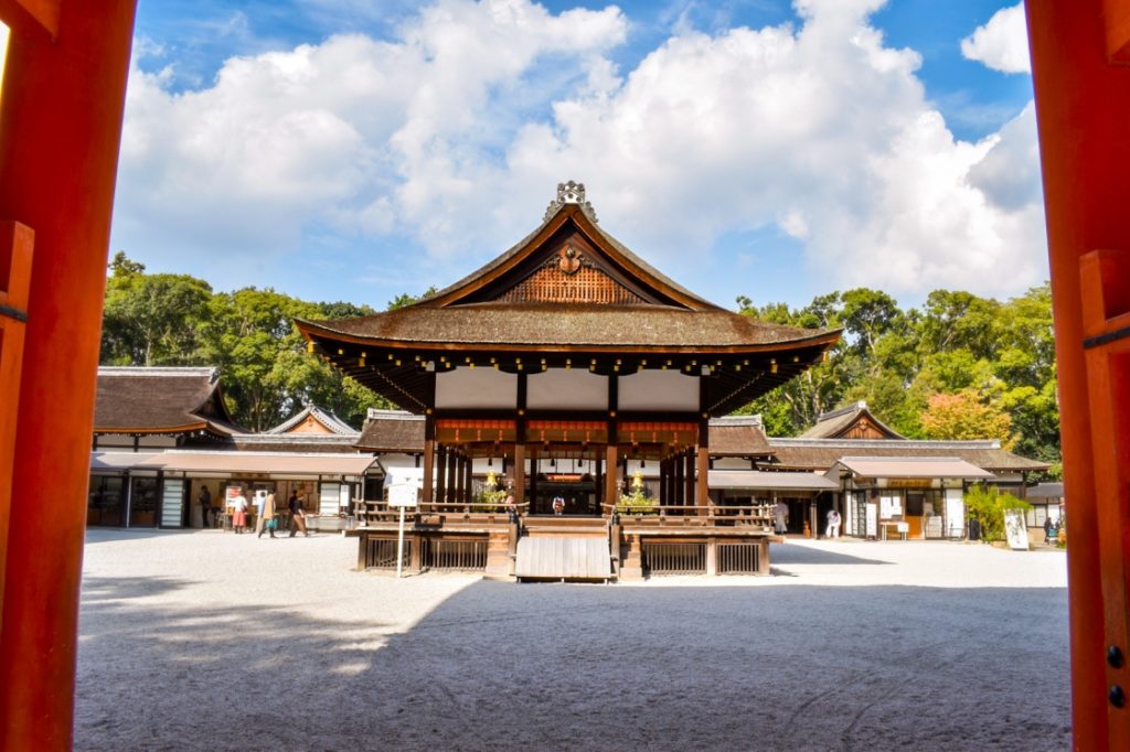 京都パワースポット巡りの一人旅_下鴨神社