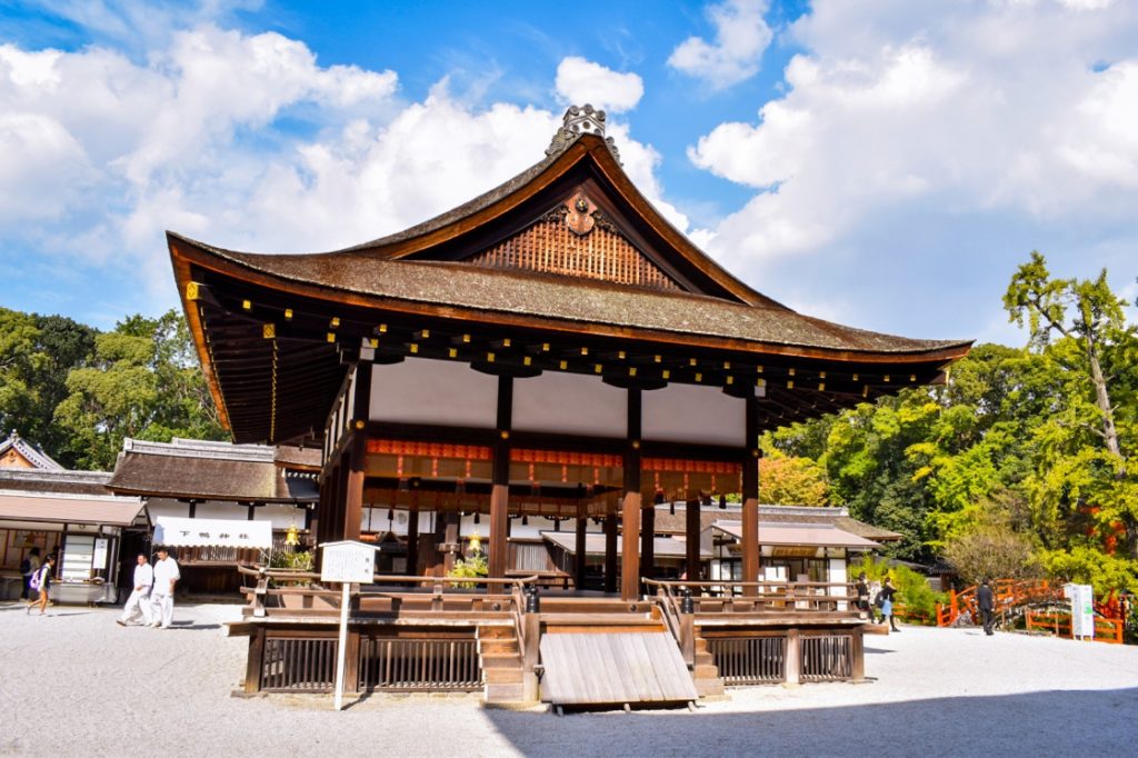 京都パワースポット巡りの一人旅_下鴨神社