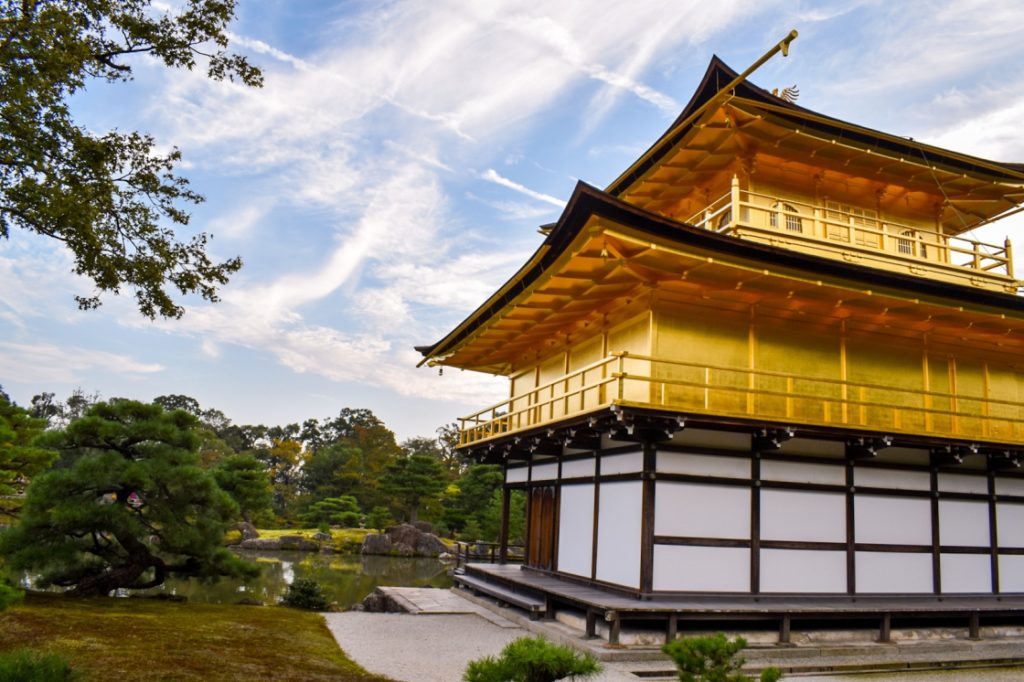 京都パワースポット巡りの一人旅_金閣寺（鹿苑寺）