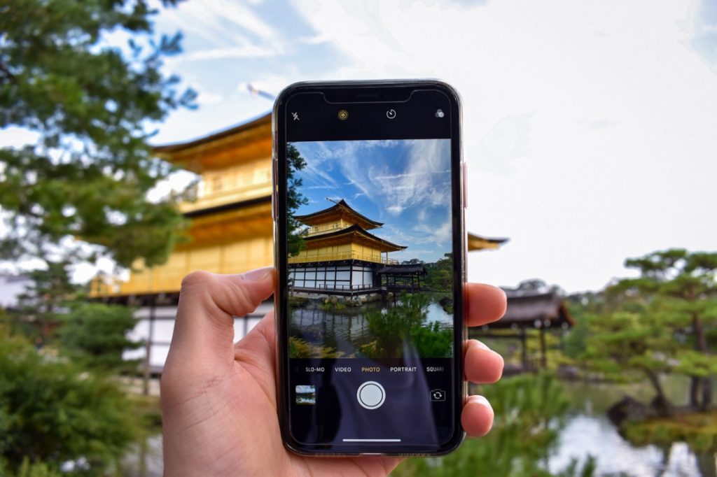 京都パワースポット巡りの一人旅_金閣寺（鹿苑寺）