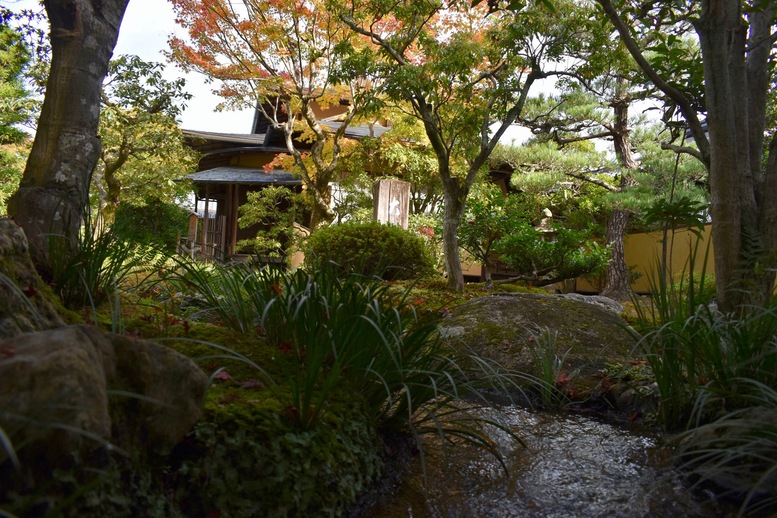 秋の京都・嵐山の天龍寺_祥雲閣