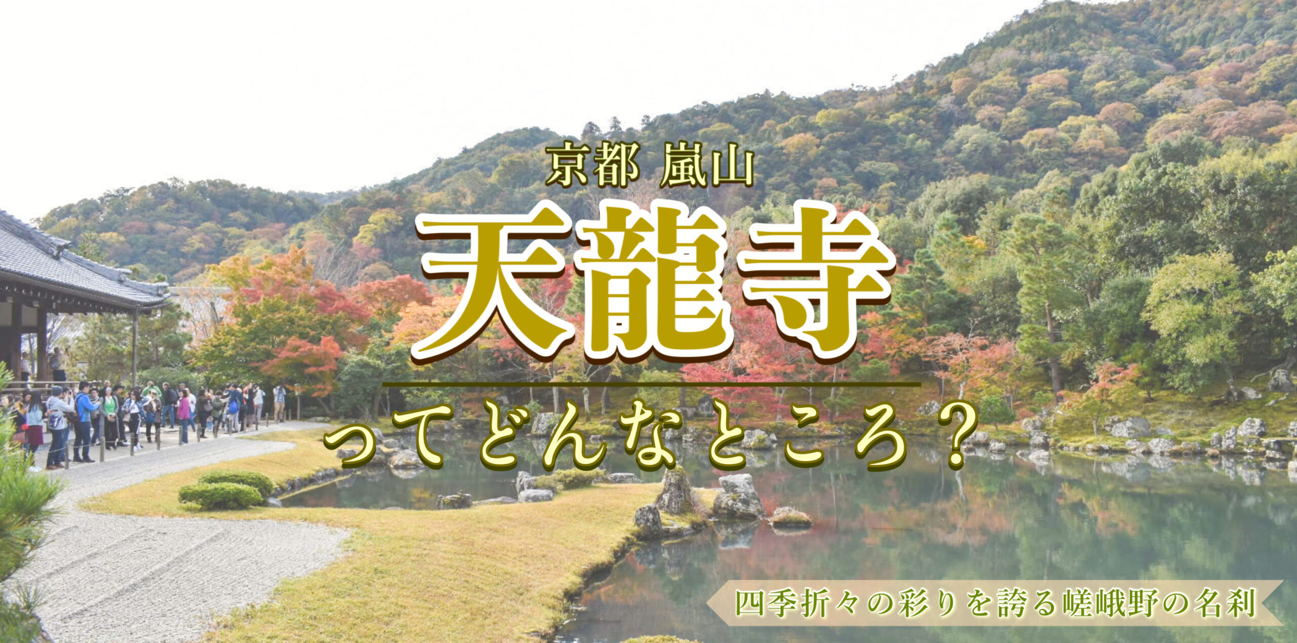 【嵐山】天龍寺の見どころは雲龍図や紅葉だけじゃない！歴史・おすすめポイント・拝観料・アクセスは？