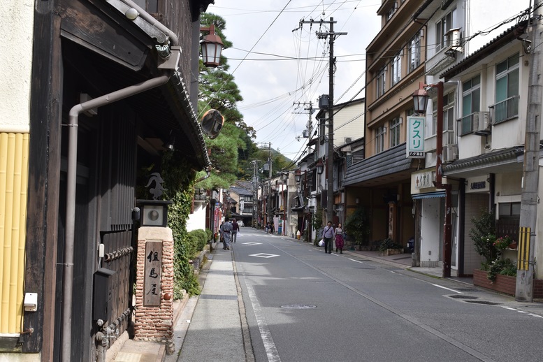 城崎温泉ぶらり旅_湯の里通り_温泉街の風景