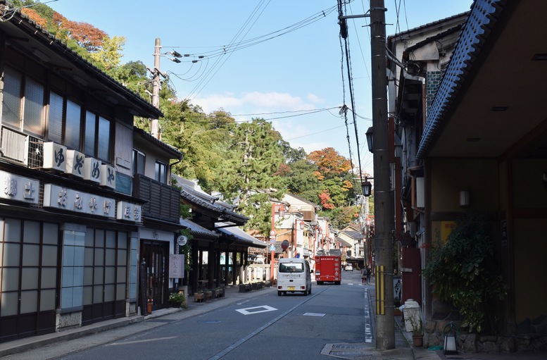 城崎温泉ぶらり旅_湯の里通り_温泉街の風景