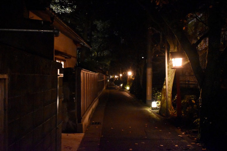 城崎温泉ぶらり旅_夜の木屋町通り_温泉街の風景