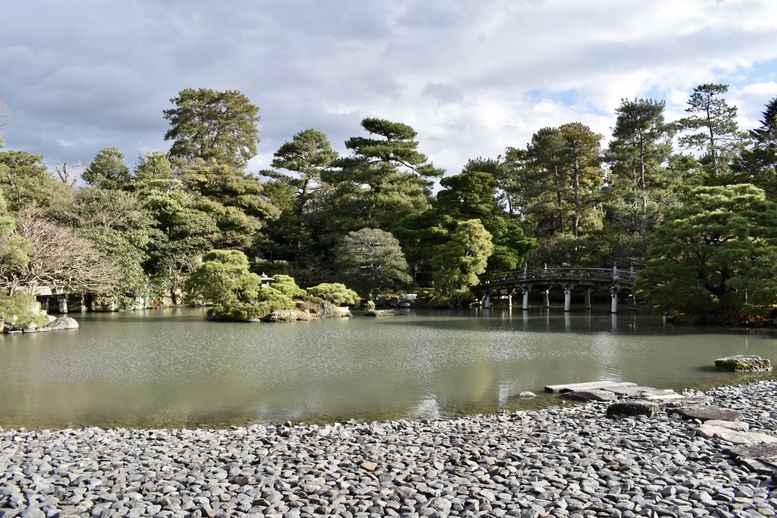 京都初詣_オススメの見どころ_京都御苑_御池庭