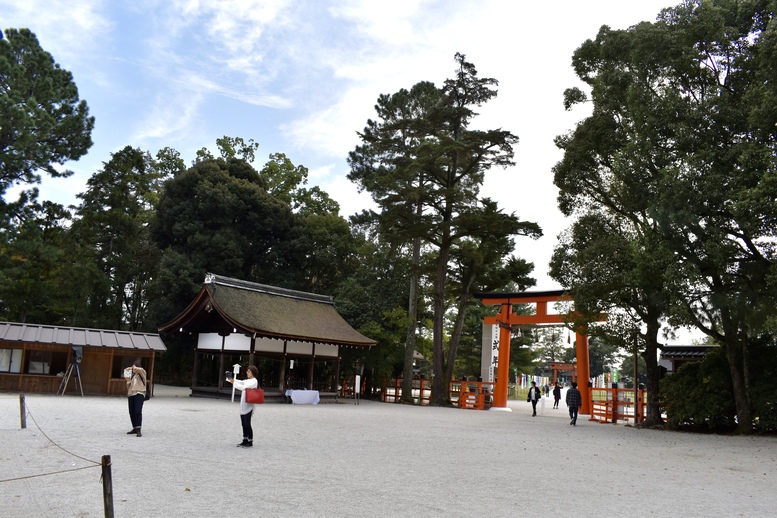 上賀茂神社ひとり旅-境内