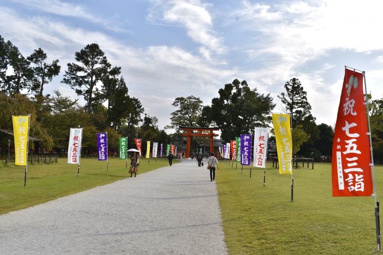 上賀茂神社ひとり旅-参道