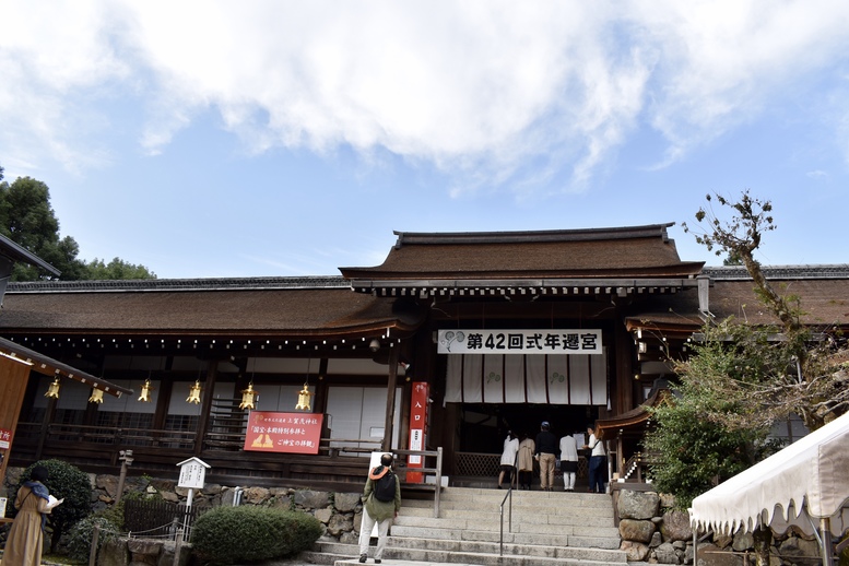 上賀茂神社ひとり旅-中門