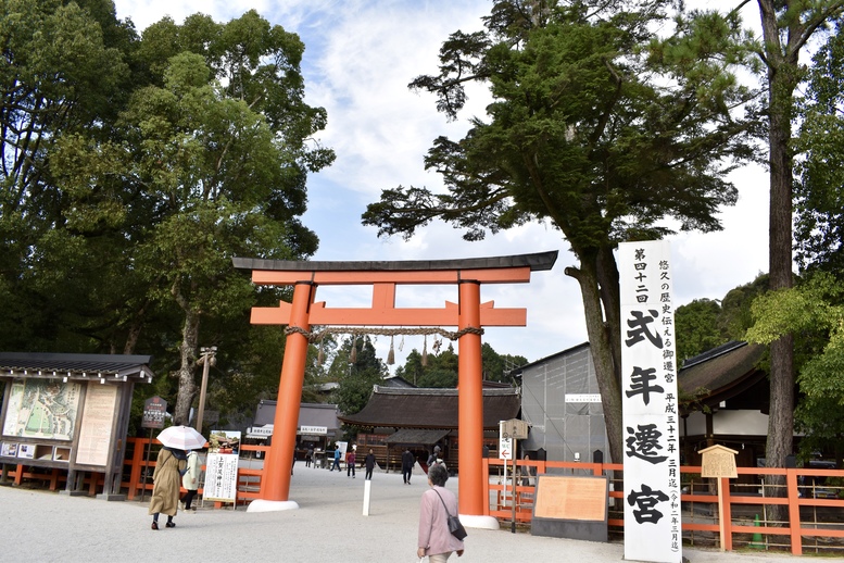 上賀茂神社ひとり旅-二の鳥居