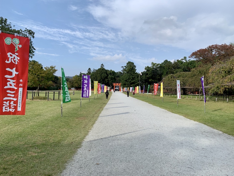 上賀茂神社ひとり旅-参道