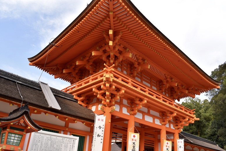 上賀茂神社ひとり旅-楼門