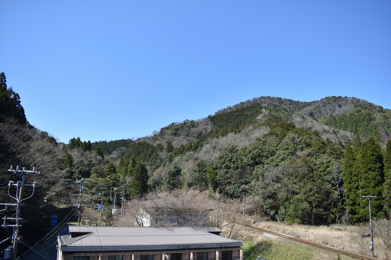 春の城崎温泉_リゾートバイト寮からの風景