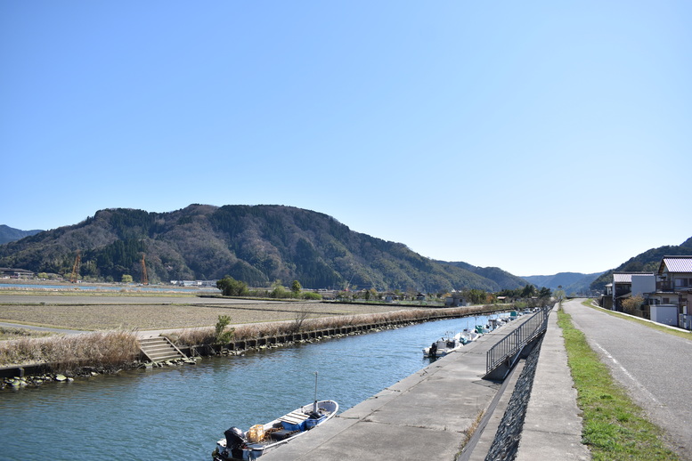 城崎温泉の風景_温泉街の自然_円山川