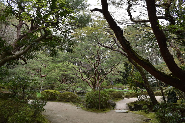 春の京都の名所観光_平安神宮神苑_西神苑の白虎池