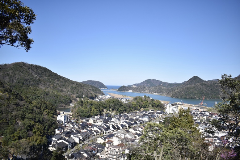 城崎温泉の風景_温泉街の自然_日本海の絶景