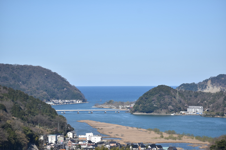 城崎温泉の風景_温泉街の自然_日本海の絶景