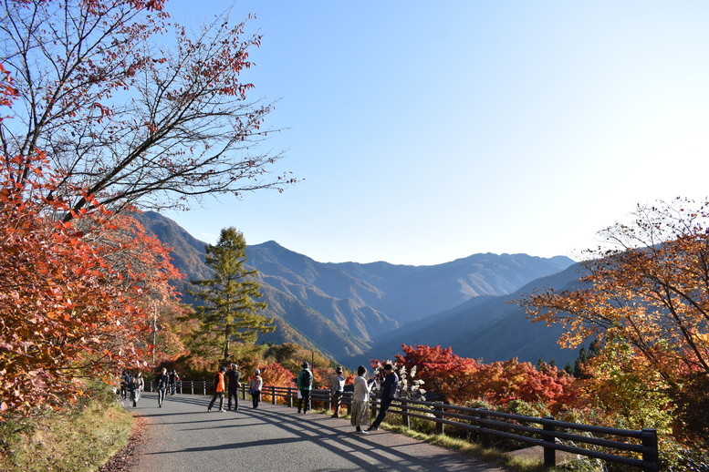 秋の三峯神社_紅葉と秩父の絶景