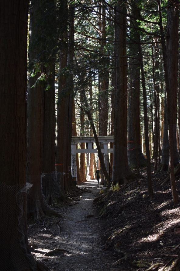 三峯神社_奥宮の参道