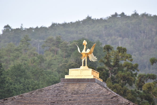 金閣寺の黄金鳳凰