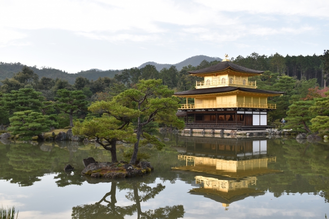 金閣寺の美しい風景