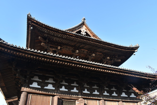 紅葉の東大寺_金堂