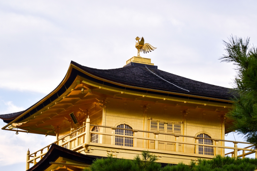 金閣寺の風景