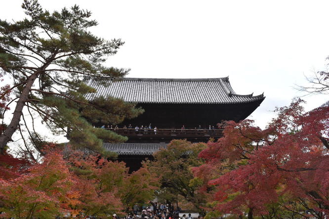 南禅寺_秋の三門と紅葉