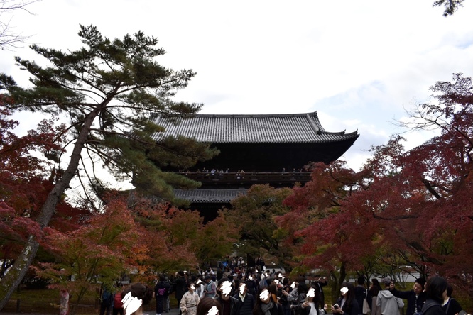 南禅寺_秋の三門と紅葉