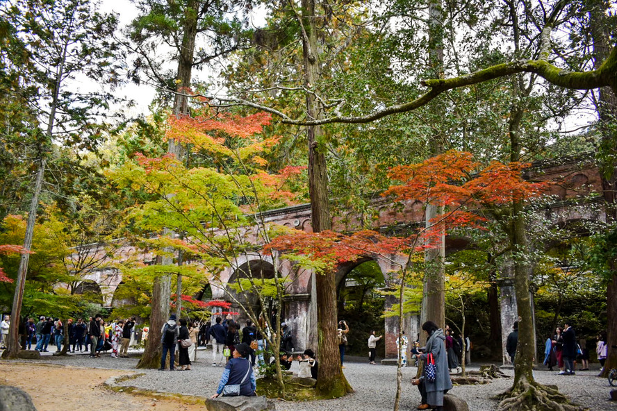 南禅寺_水路閣と紅葉