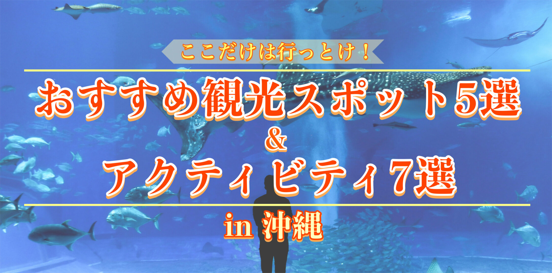 【沖縄旅行】ココだけは行っとけ！ おすすめの観光スポット5選&アクティビティ7選