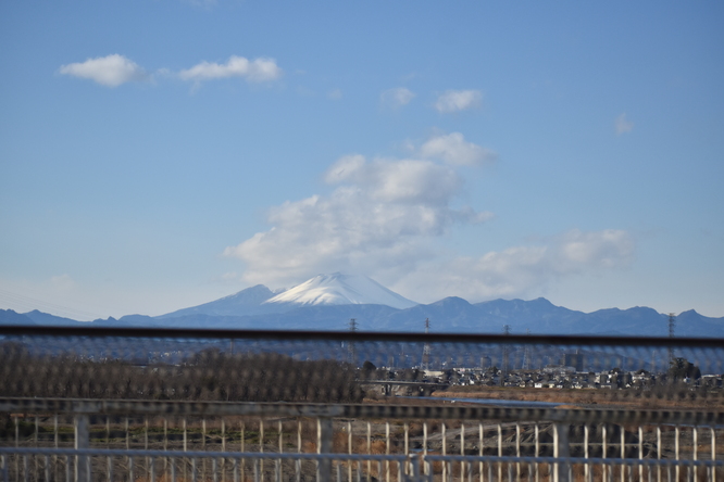 埼玉→草津温泉の車窓_富士山